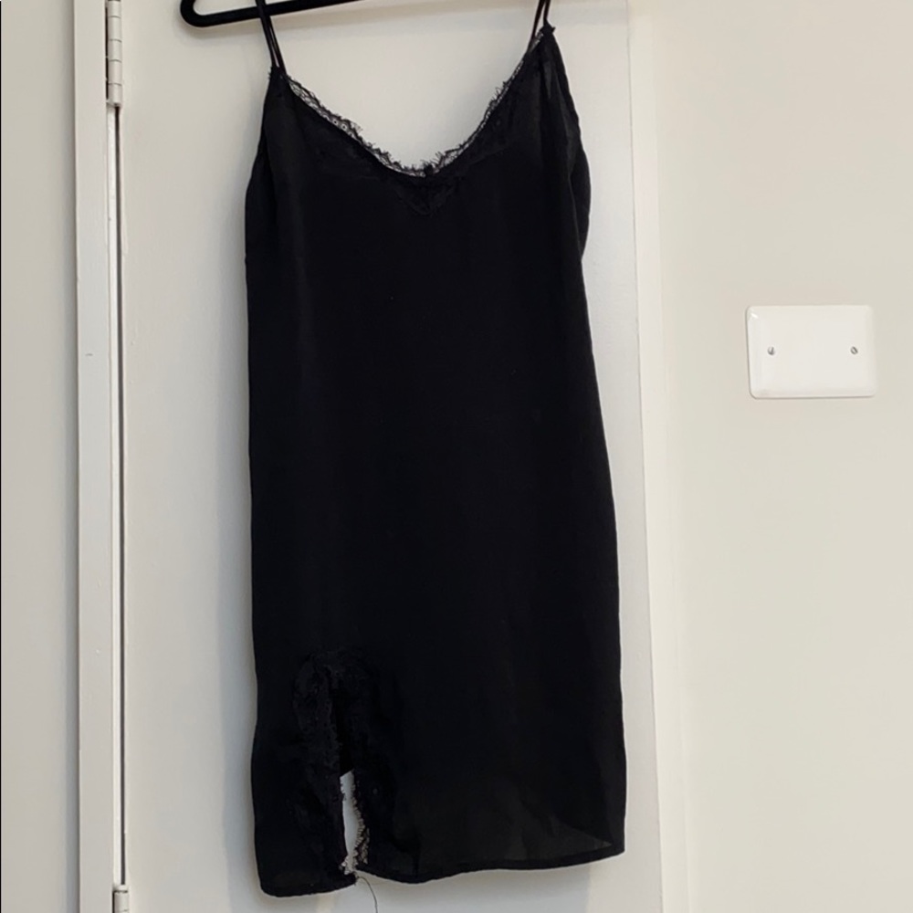 Sexy lingerie silk style dress Urban outfitters